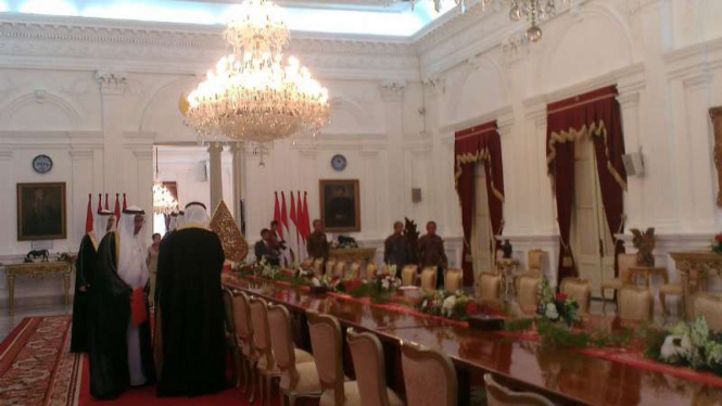 Kunjungan delegasi Parlemen Bahrain ke Istana Negara.
