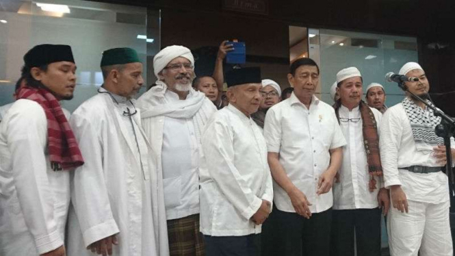 Menkopolhukam Wiranto bertemu perwakilan umat peserta Aksi Bela Islam 313 