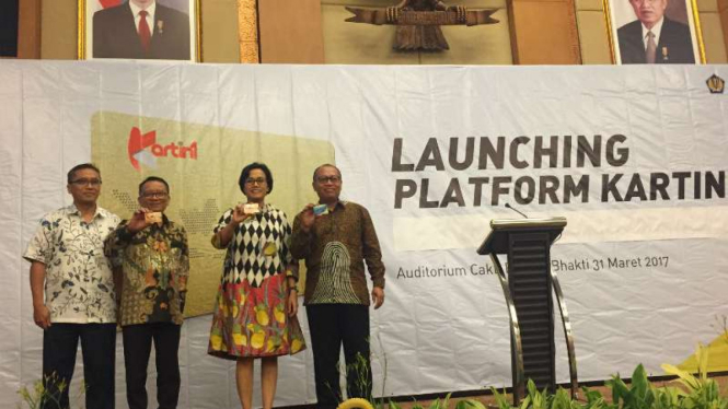 Peluncuran prototype platform Kartin1 di Jakarta