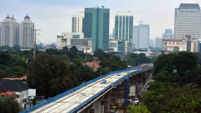 Pembangunan Jalan Layang MRT