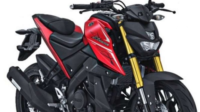 Yamaha Xabre dengan warna dan grafis baru.