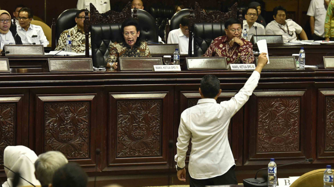 Suasana Sidang Paripurna DPD.