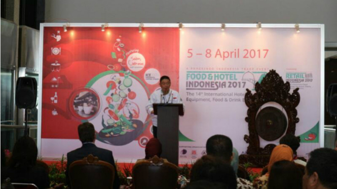 Pembukaan Food and Hotel Indonesia (FHI) 2017.