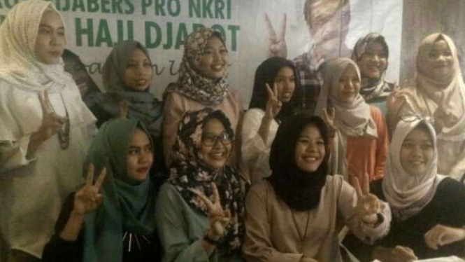 Komunitas Kaukus Hijabers Pro NKRI dukung Ahok-Djarot