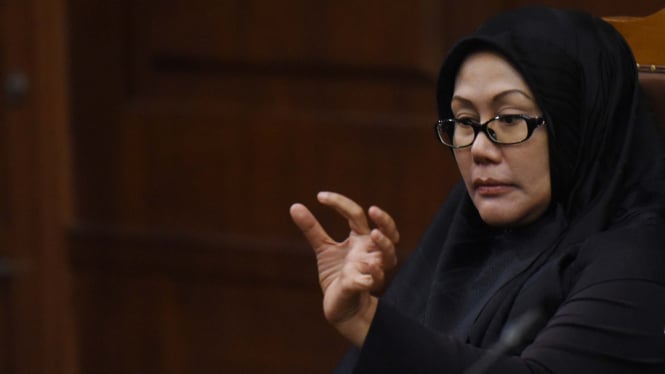 Mantan Gubernur Banten Ratu Atut