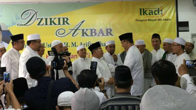 Anies Baswedan menghadiri Dzikir Akbar Ikatan Dai Indonesia (IKADI)