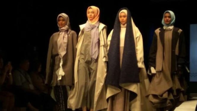 Ilustrasi Fashion Muslim.