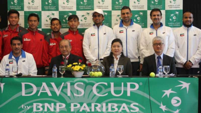 Piala Davis, Tim indonesia dan tim Kuwait