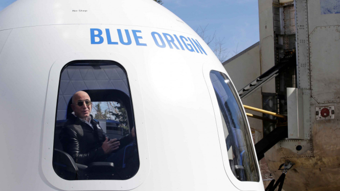 Blue Origin, Roket impian Jeff Bezos, CEO Amazon.