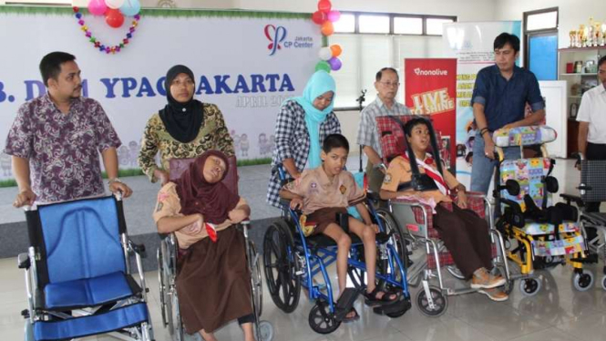 Anak-anak penyandang cerebral palsy