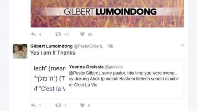 Pendeta Gilbert Lumoindong meminta maaf