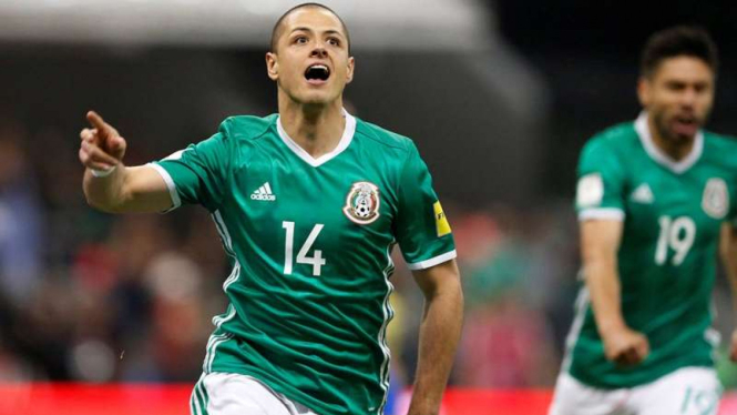Penyerang Timnas Meksiko, Javier Hernandez