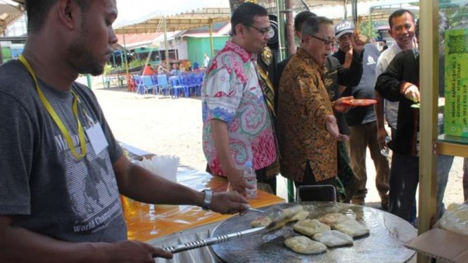 Martabak durian Aceh di festival kuliner Lhokseumawe