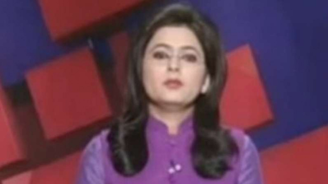 Supreet Kapur, penyiar televisi yang memberitakan sendiri kematian suaminya.