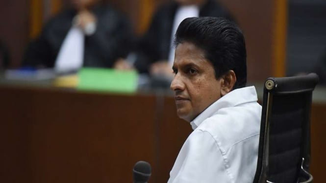 Terdakwa kasus suap pengurusan pajak Ramapanicker Rajamohanan Nair 