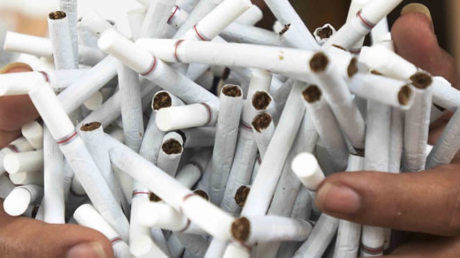 Industria de cigarrillos.