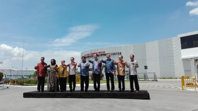 Peresmian Pusat Riset dan Pengembangan Daihatsu Indonesia.