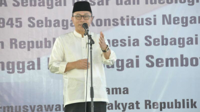 Ketua Majelis Permusyawaratan Rakyat Zulkifli Hasan