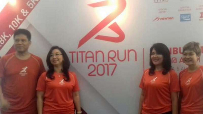 Konferensi pers Titan Run 2017