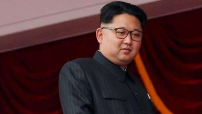 Pemimpin Korea Utara, Kim Jong-un.