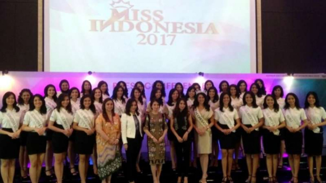 34 finalis Miss Indonesia 2017