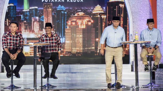 Debat pamungkas Pilkada DKI Jakarta 2017, 12 April 2017.