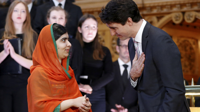Malala jadi WN Kehormatan Kanada