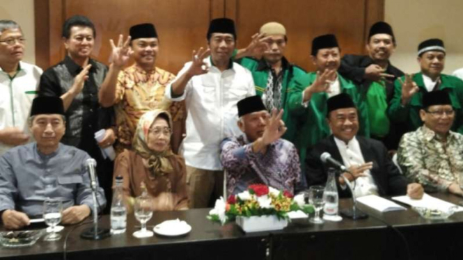 Bachtiar Chamsyah, Haji Lulung, bersama pengurus PPP DKI Jakarta.