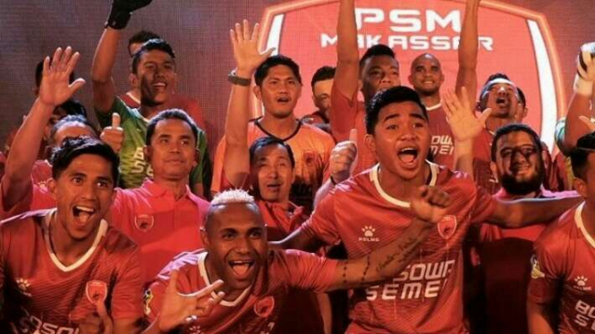 Para pemain PSM Makassar