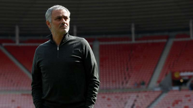 Manajer Manchester United, Jose Mourinho.