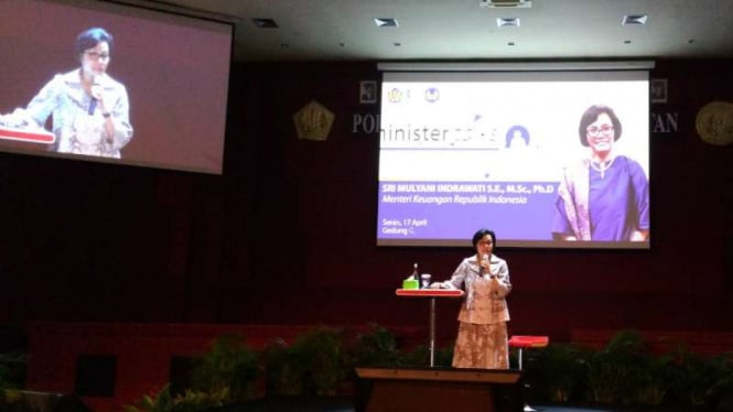 Menteri Keuangan Sri Mulyani Indrawati