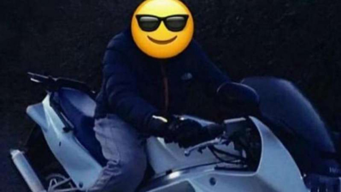 Geng motor Bristolbiketaker selalu pamer motor curian di Instagram.