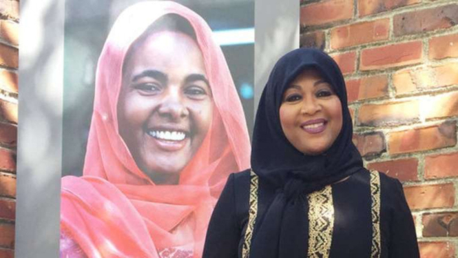 Rabi'ah Keeble, pendiri masjid khusus perempuan Q'albu Maryam di negara bagian California, Amerika Serikat.