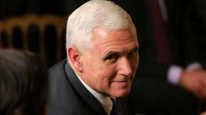 Mike Pence, Wakil Presiden Amerika Serikat.