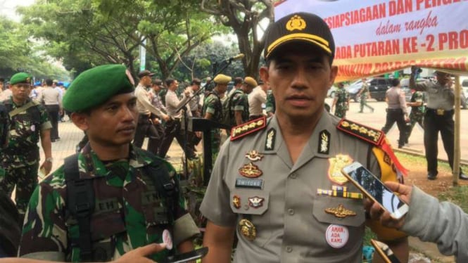 Kapolres Metro Jakarta Utara Komisaris Besar Polisi Dwiyono.