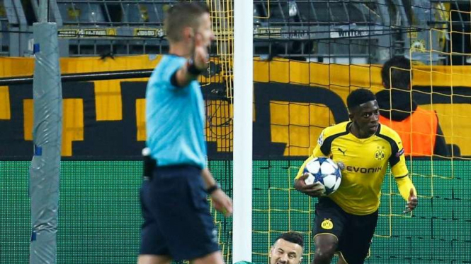 Penyerang muda Borussia Dortmund, Ousmane Dembele