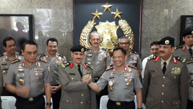 Kapolri Jenderal Tito Karnavian dan Kepala Kepolisian Arab Saudi