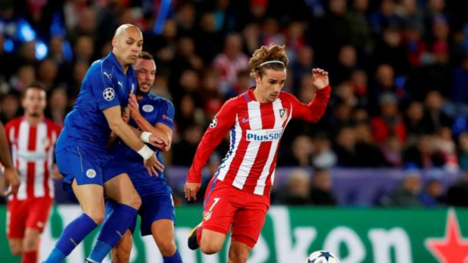 Duel Leicester City vs Atletico Madrid