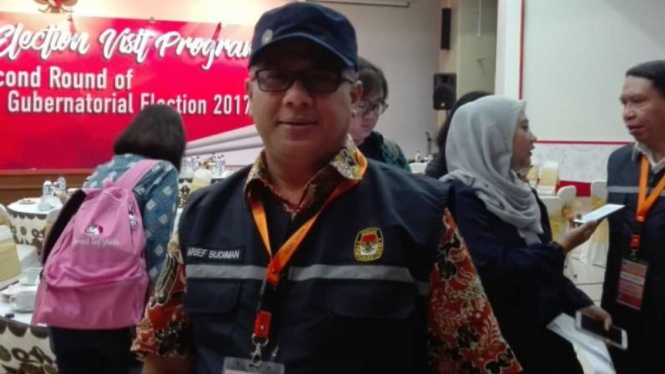 Ketua KPU Arief Budiman.