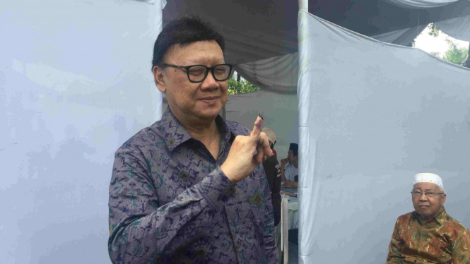 Menteri Dalam Negeri Tjahjo Kumolo.