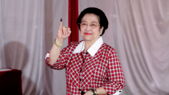 Presiden ke-5 RI, Megawati Soekarnoputri. 