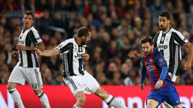 Duel Barcelona vs Juventus