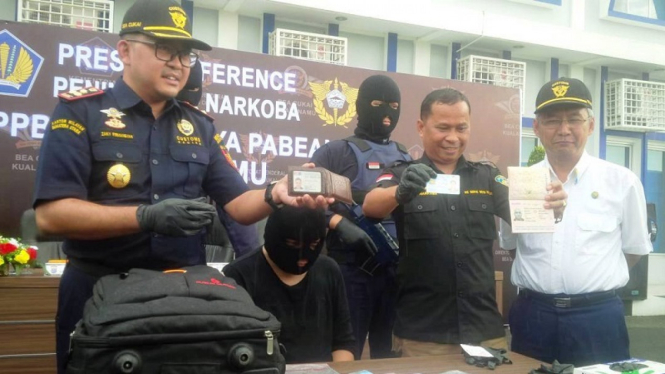 Keterangan pers Bea Cukai penangkapan aktor Malaysia di Bandara Kualanamu