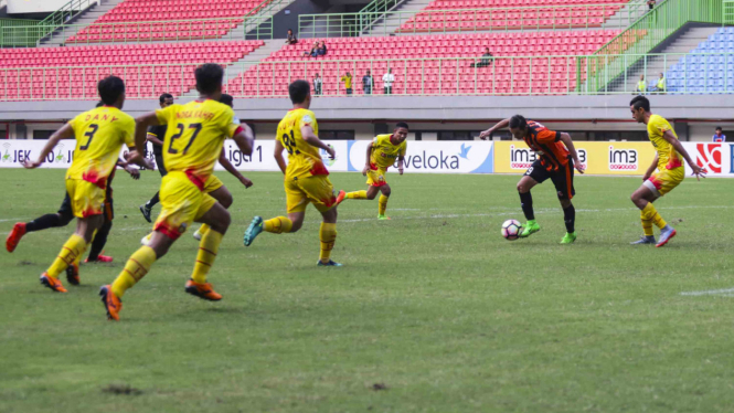 Bhayangkara FC Ungguli Perseru Serui, 2-1