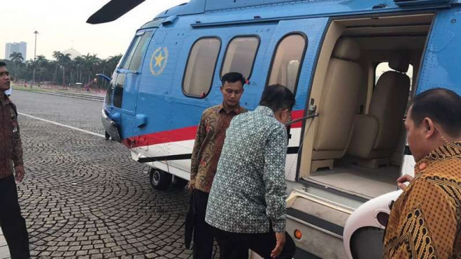 Wakil Presiden Jusuf Kalla bertolak ke Bandung melayat mantan ajudannya