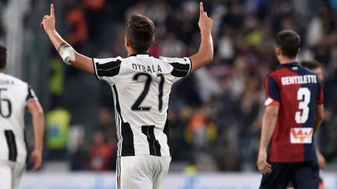 Penyerang Juventus, Paulo Dybala 