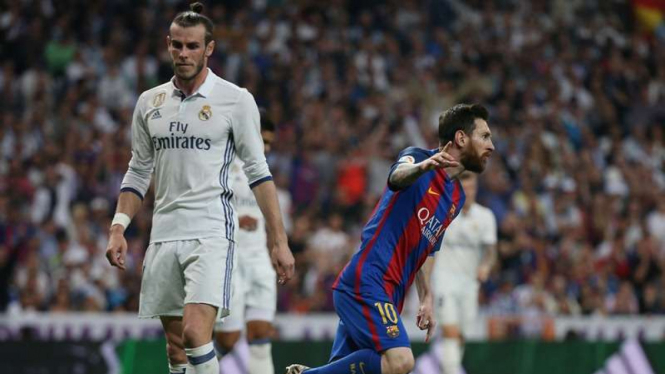 Pertandingan El Clasico antara Real Madrid melawan Barcelona