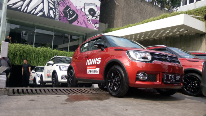 Test drive Suzuki Ignis.