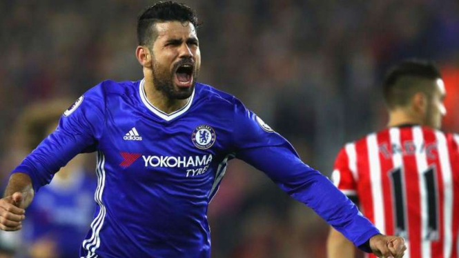 Penyerang Chelsea, Diego Costa.