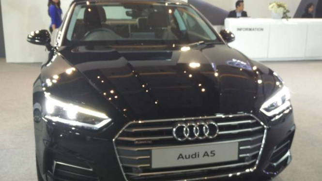 Audi A5 terbaru meluncur secara resmi di IIMS 2017.